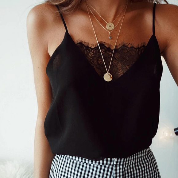 Tops - "Love Me Lace" Tank
